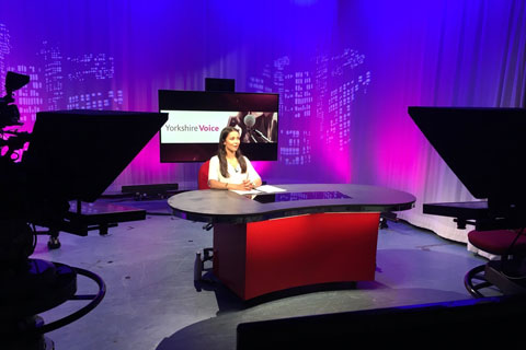 The university was one of the first to have professional TV studio production facilities as part of its courses