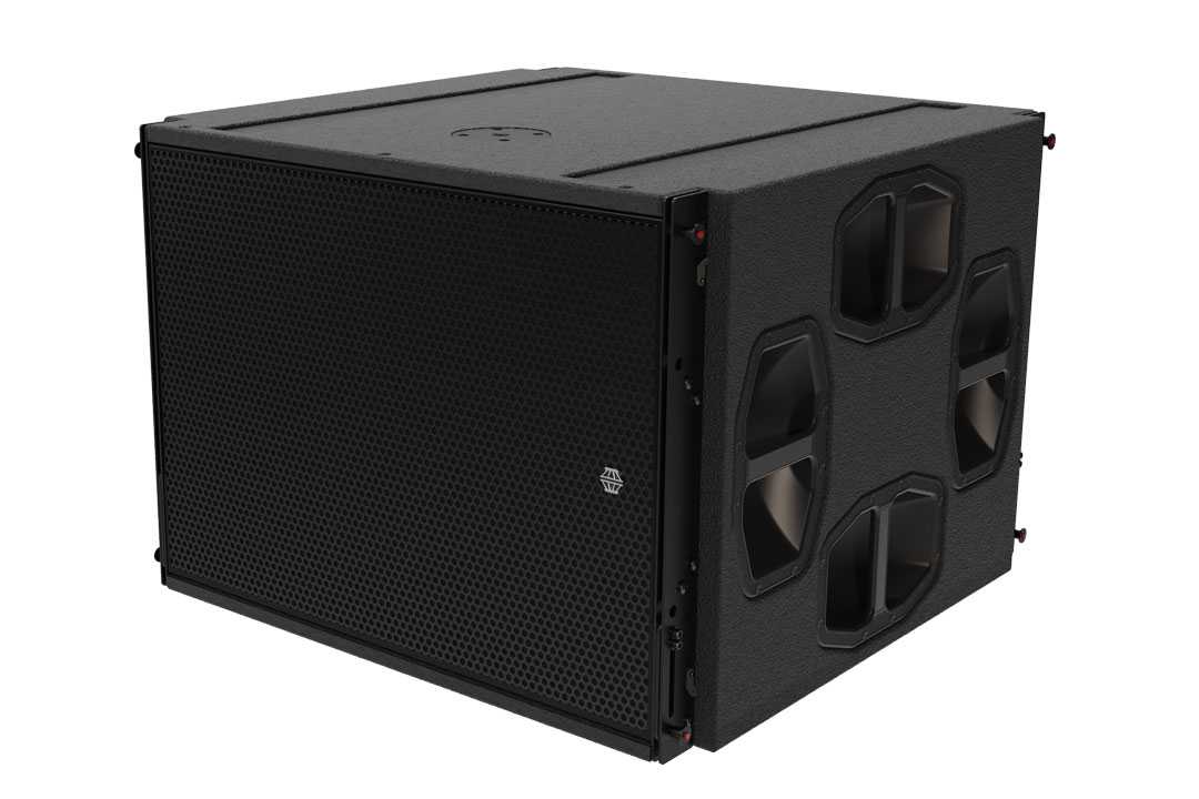 At the top end of the range is the recently introduced ST-215 compact flyable touring subwoofer