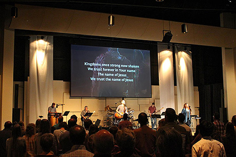 Evergreen Ministries, home to a visually discreet L-Acoustics Syva system
