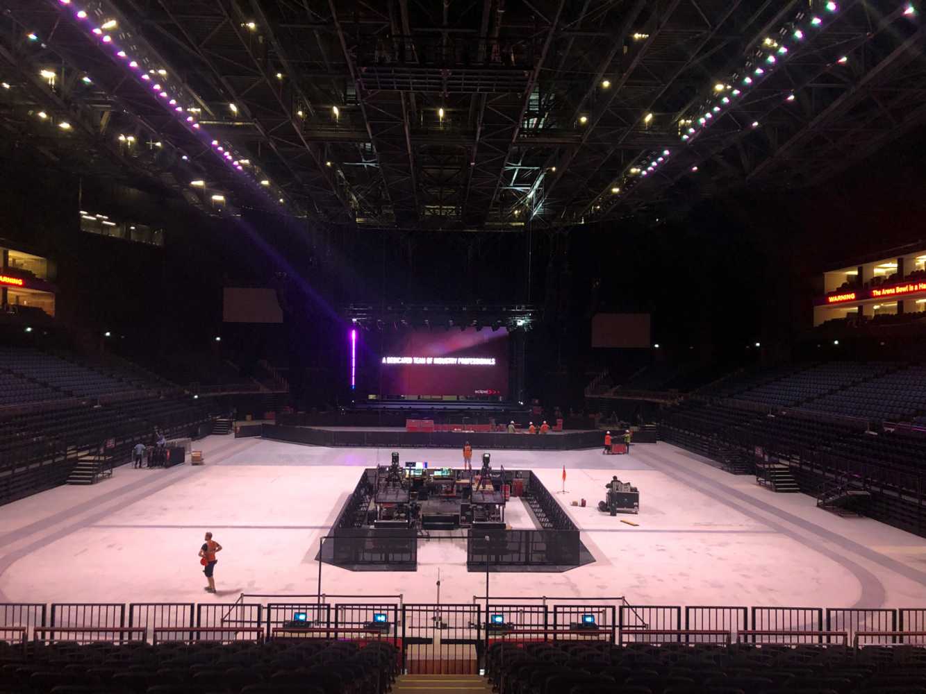 The new Coca-Cola Arena in Dubai