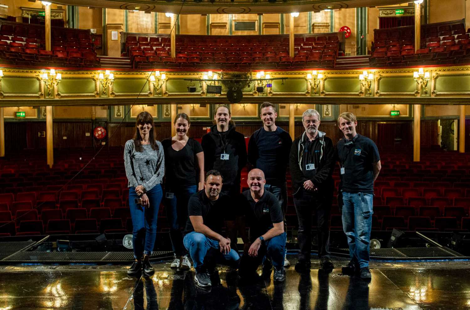 Blitz’s theatre sound team installed a Sennheiser radio mic system at the production’s home of Her Majesty’s Theatre