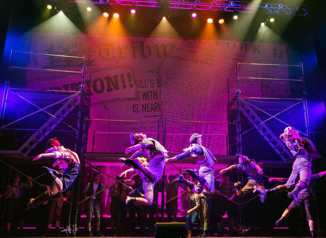 Newsies played Pittsburgh’s State Theatre (photo: K.G. Tunney)