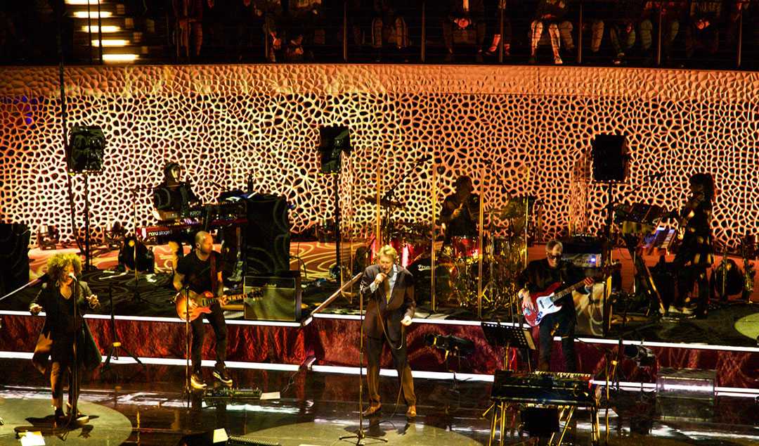 Bryan Ferry played the Hamburg Elbphilharmonie