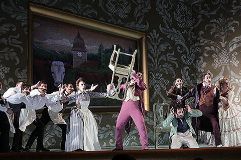 The Rossini Opera Festival (ROF) is staged annually in August in Pesaro