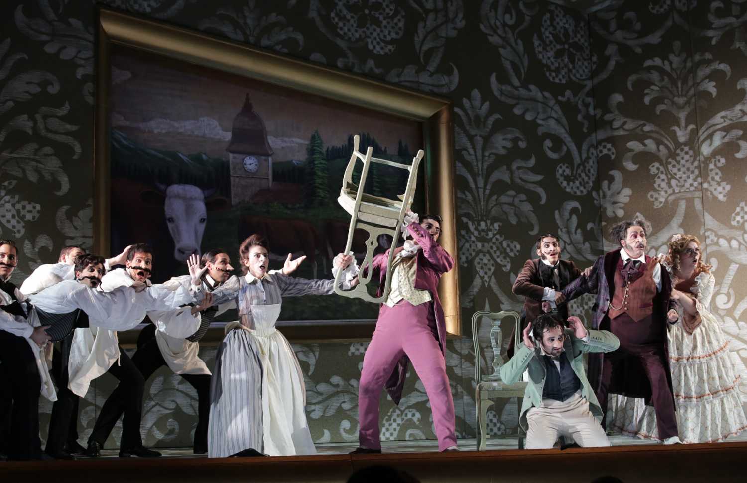 The Rossini Opera Festival (ROF) is staged annually in August in Pesaro