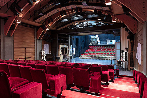 The rstoredThéâtre du Vieux-Colombier in Paris hosts at least four productions each season
