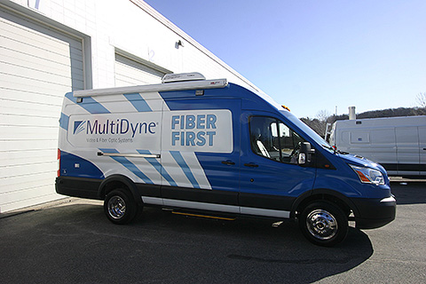 CP Communications will add MultiDyne’s 22ft mobile van to its growing fleet