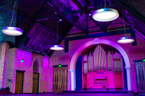 The former West Nashville United Methodist Church re-opened as a multi-purpose venue