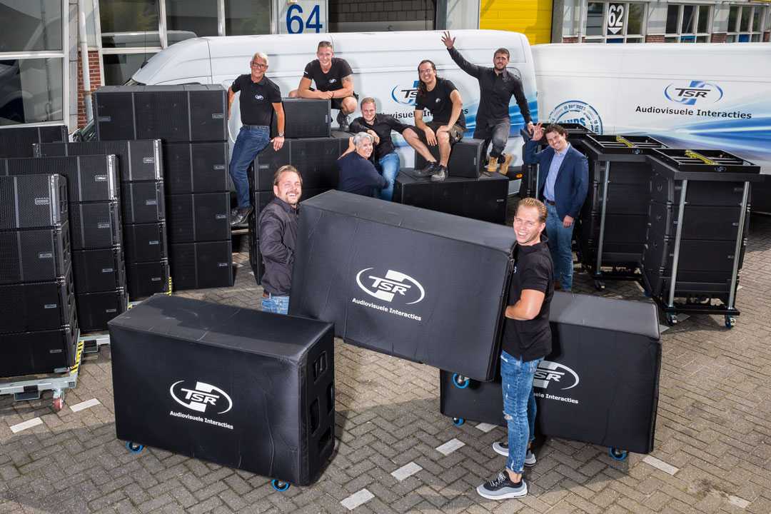 TSR AV is the first company in the Netherlands to acquire the Vio line array system
