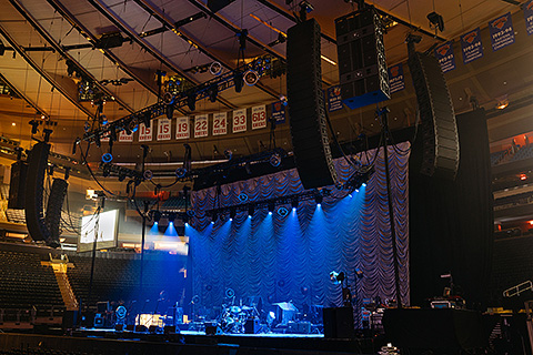 The Madison Square Garden set