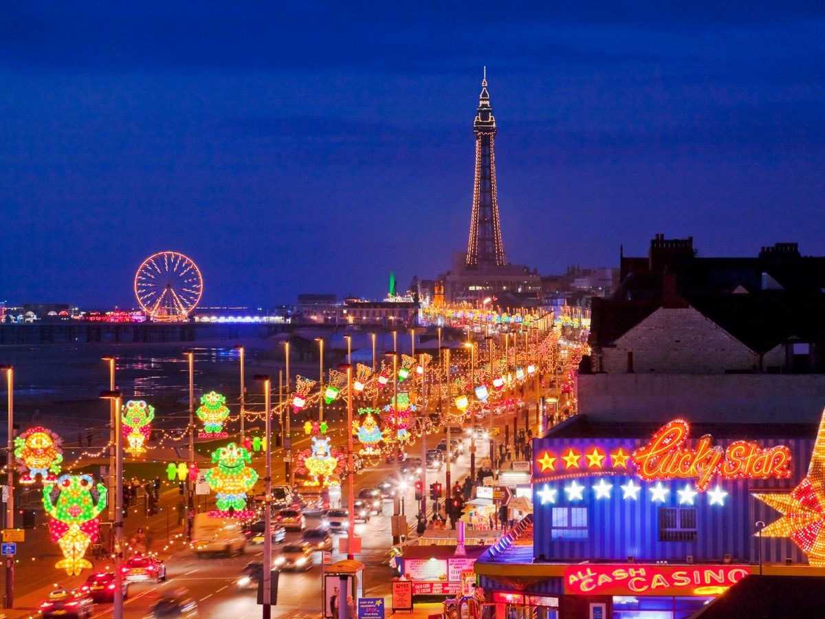 Blackpool Illuminations bathes the esplanade in light from over a million bulbs