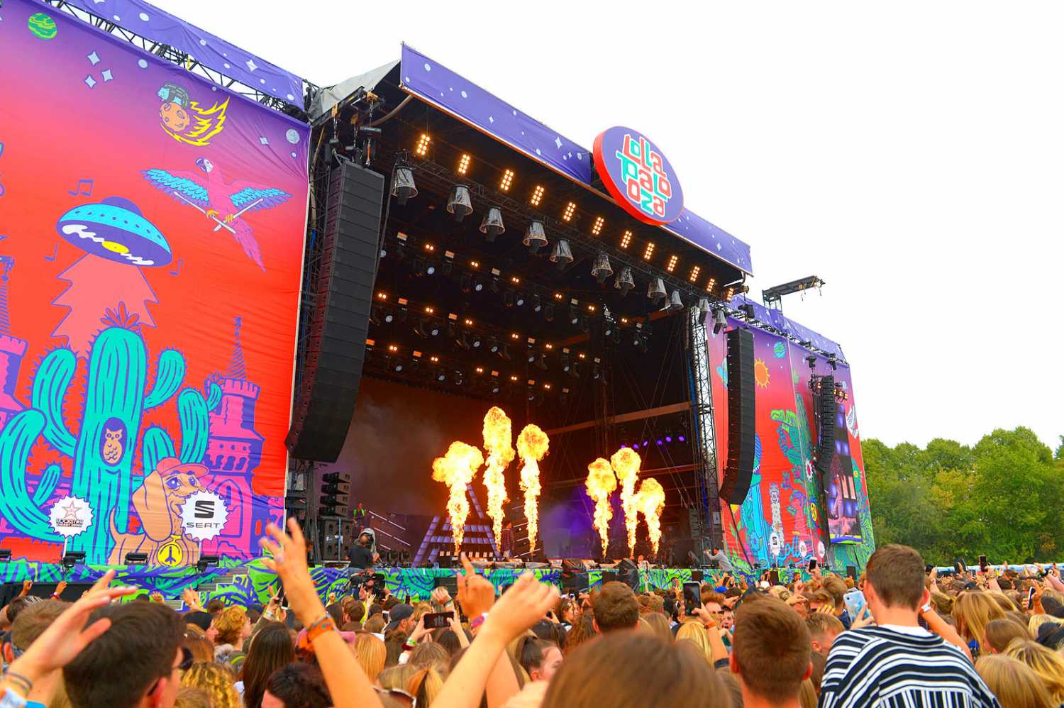 Lollapalooza Berlin returned to the Olympiastadion site for the second year (photo: Stephan Kwiecinski)