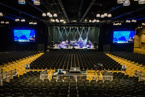 The 1,750-seat concert and performance venue