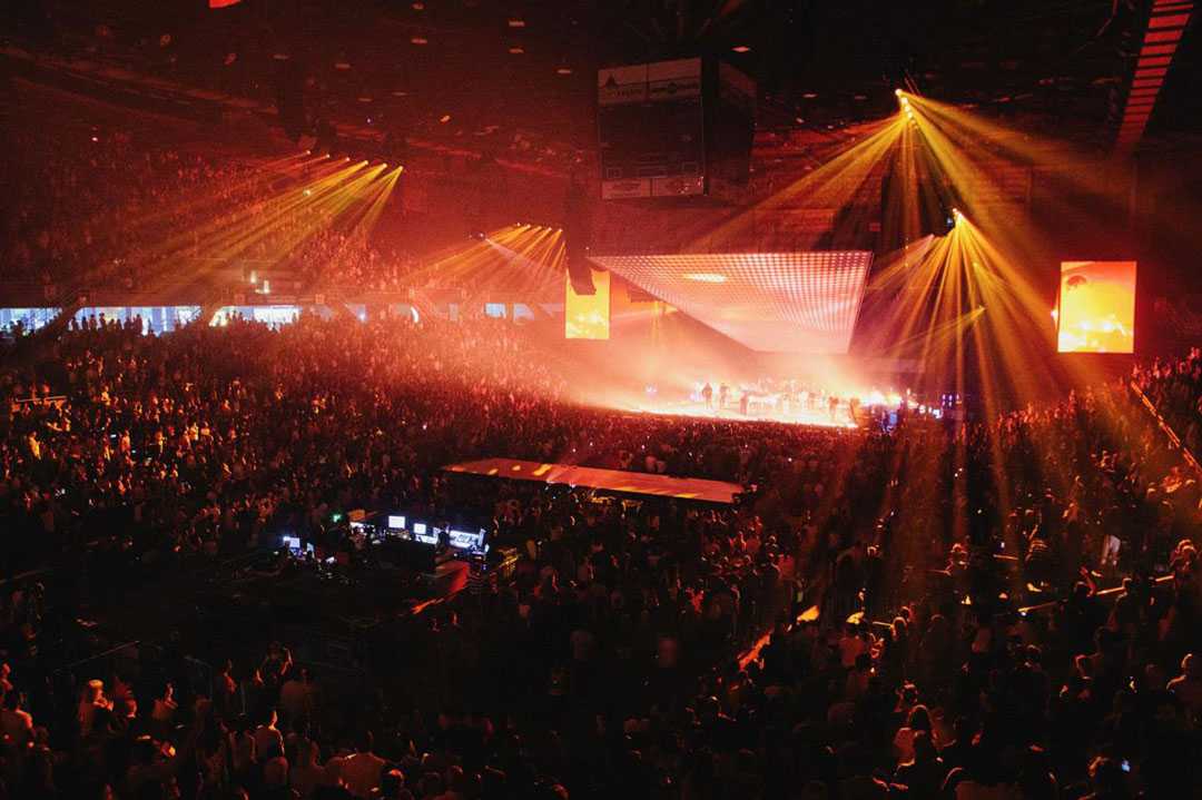 Hillsong UNITED has consistently toured with an L-Acoustics K1 system