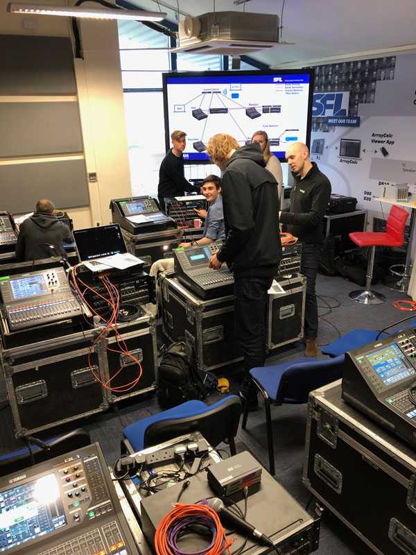 The Yamaha workshop is an opportunity to get hands on with the latest Yamaha equipment
