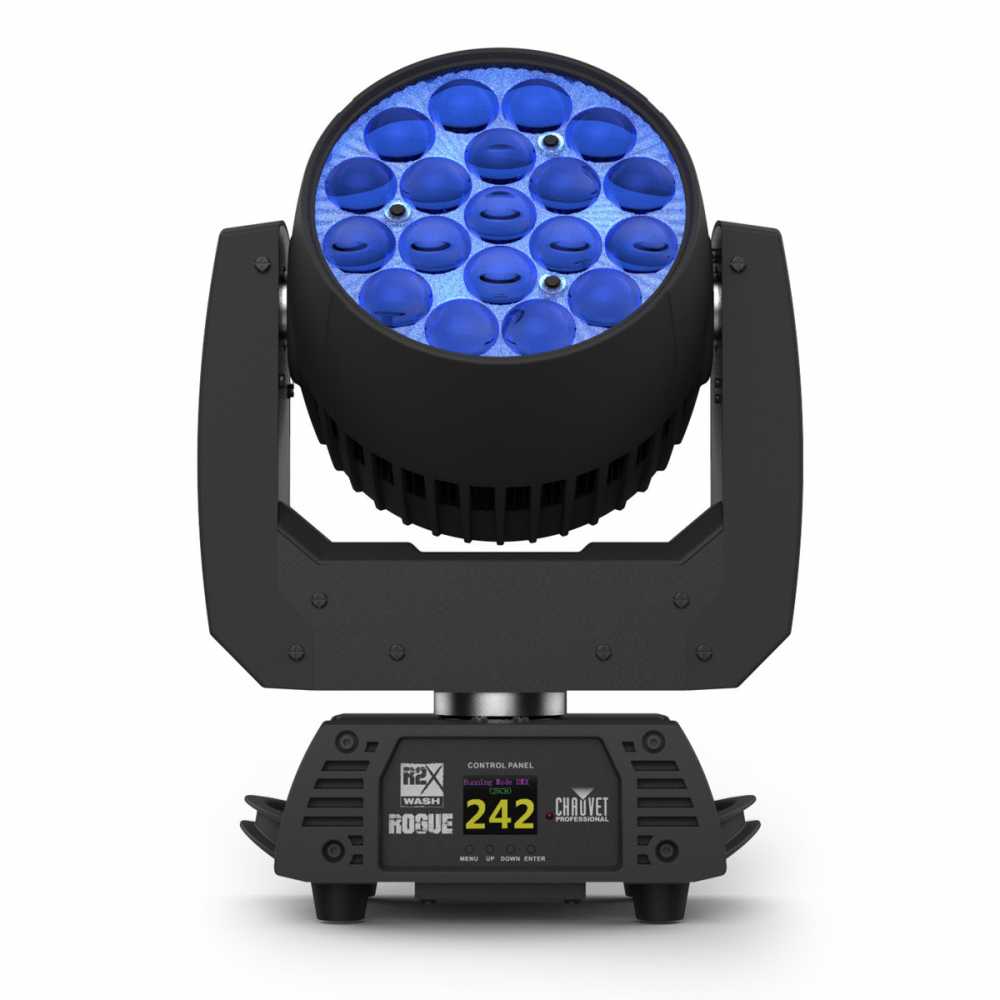 The Rogue R2X Wash was developed in response to recent advance in LED lamp technology