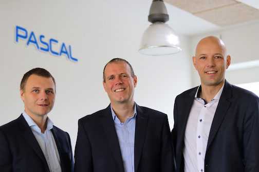 Pascal CFO Gorm Eichenberger, COO Gustaf Høskuldsson & CEO Lars Rosenkvist Fenger