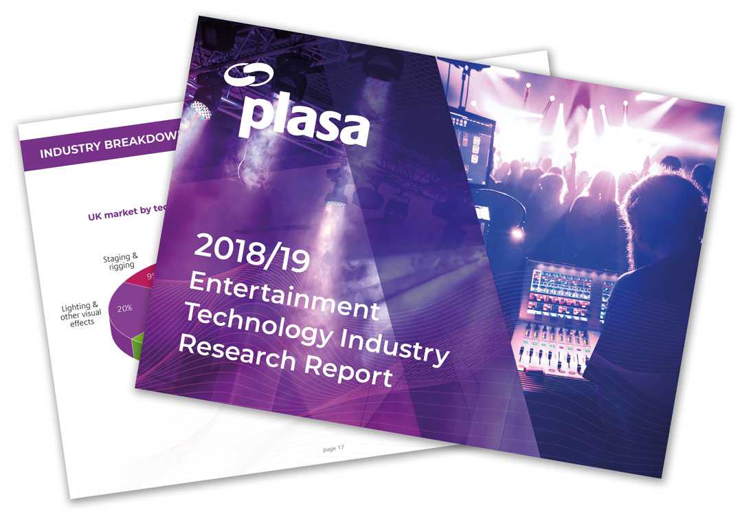 The 2019 Industry Research Report is available to download free of charge to PLASA members