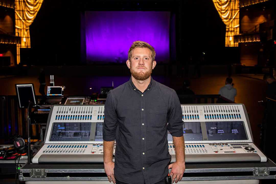 Lighting designer Ben Everett