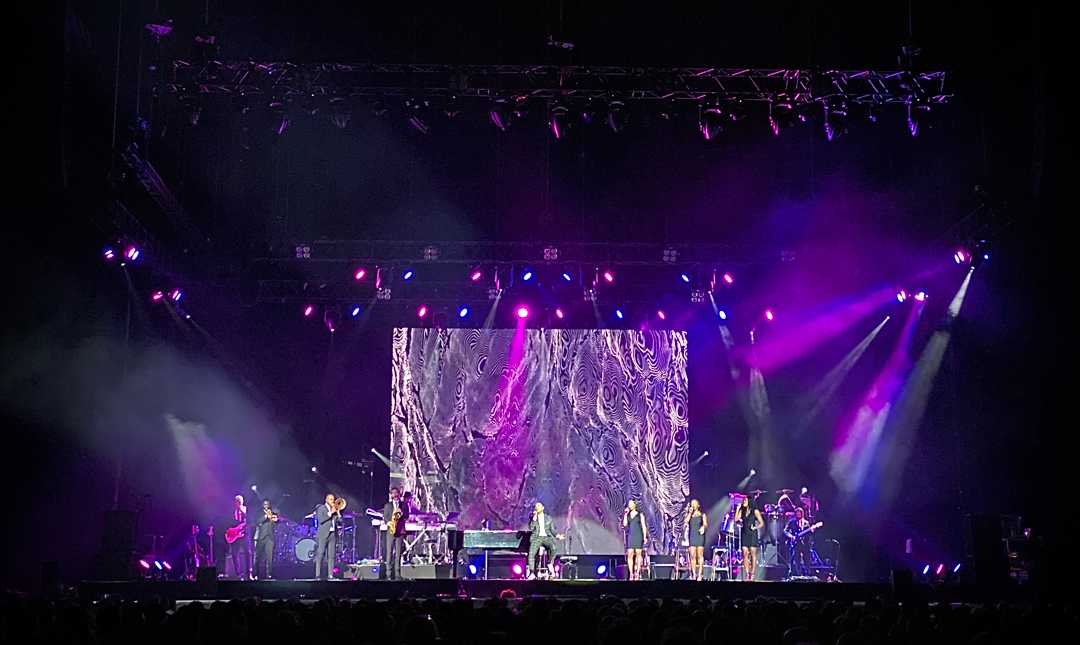 John Legend and his 11-piece band at the O2 Arena