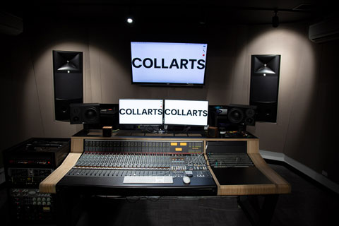Collarts teaches the fundamentals of studio recording, live production, and sound for film