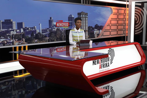 Newzroom Afrika is on air 20 hours a day, seven days a week