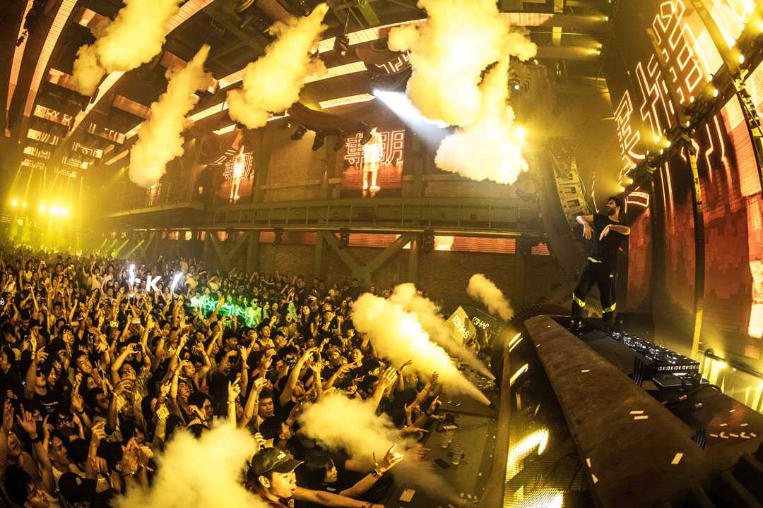 The main hall can host 2,000 people for a standard club night
