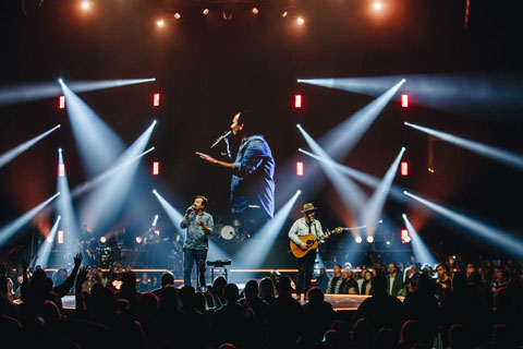 The tour featured Casting Crowns, Hillsong Worship and Elevation Worship
