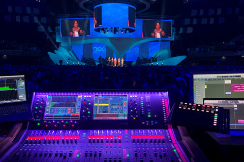 dLive at FOH for Erste Group’s 200th anniversary event
