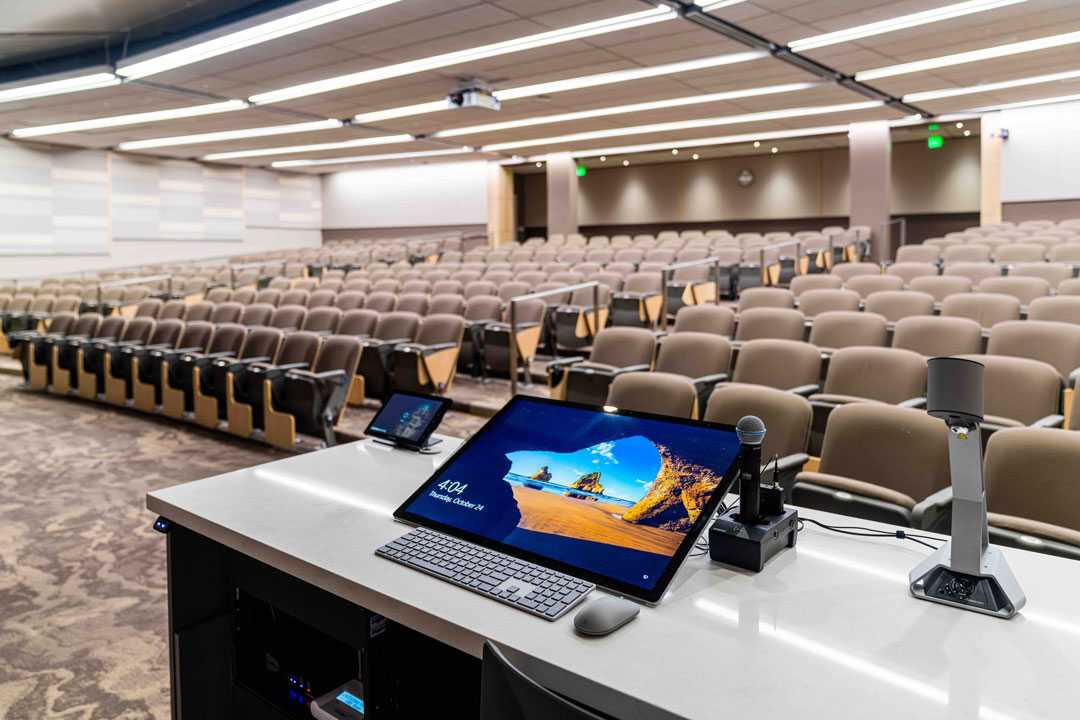 With Dante, universities dramatically reduce their analogue cabling