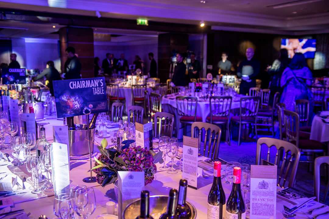 The Royal Variety post show party was held at the Intercontinental Hotel, Park Lane (photo: Andy Newbold, Royal Variety Charity)