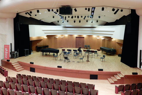 The Stanislaw Moniuszko Academy of Music concert hall