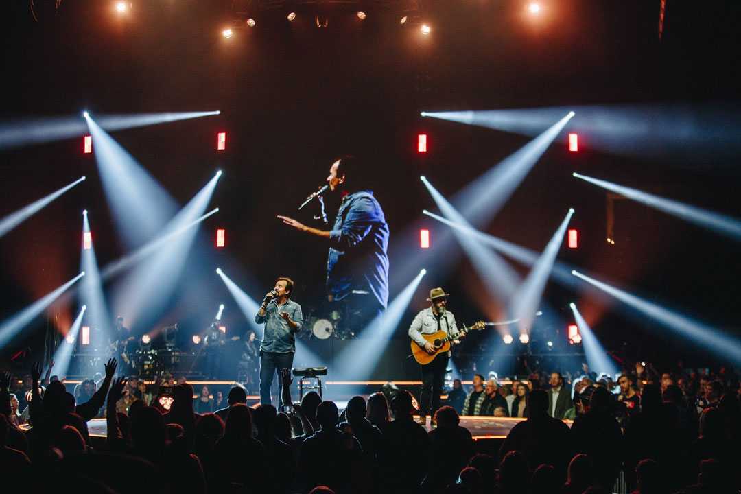The arena tour featured Casting Crowns, Hillsong Worship and Elevation Worship