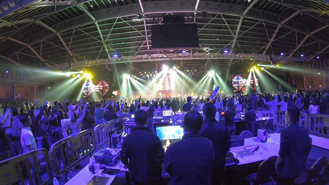 The conference attracted 10,000 people to the Singapore Expo Hall