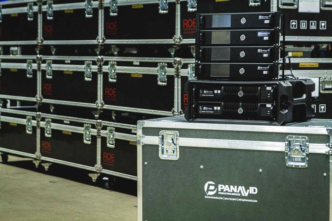 Panavid has invested in Tessera SX40 LED processors and XD Data Distribution Units