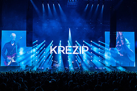 Krezip played three nights at Amsterdam’s Ziggo Dome (photo: The Art of Light)