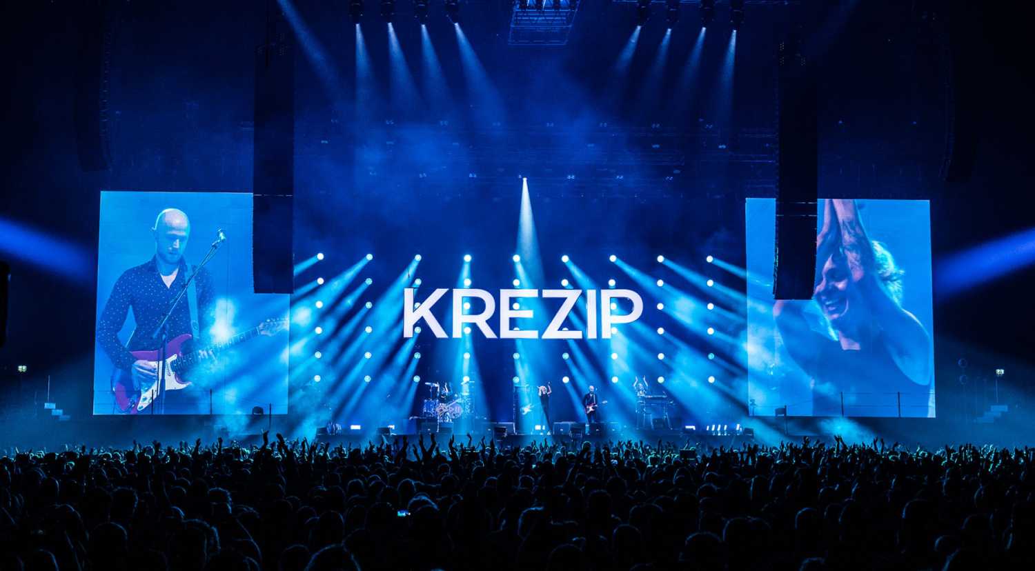 Krezip played three nights at Amsterdam’s Ziggo Dome (photo: The Art of Light)