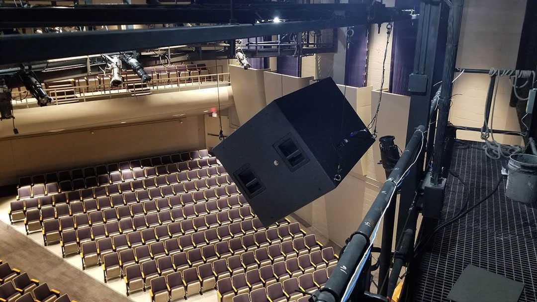 Adams Production Services designed and installed a Danley Sound Labs system