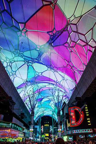 TiMax immersive audio with VivaVision, the largest 4K video screen in the world, launched at Las Vegas Fremont Street's New Years Eve party