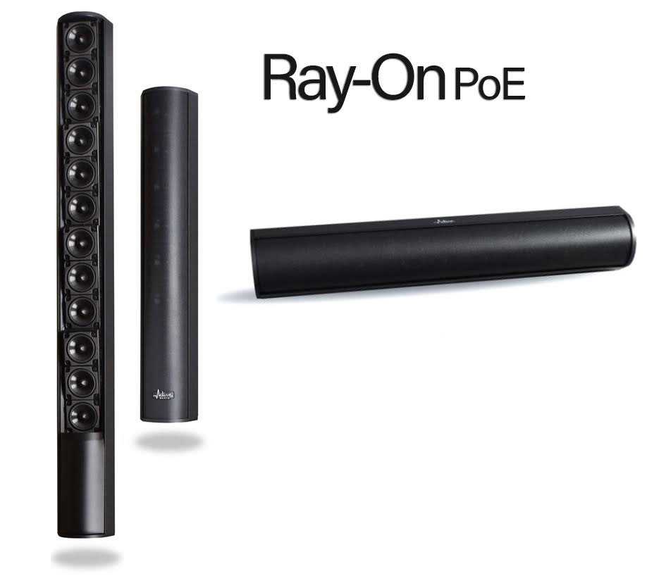 RAY-ON PoE loudspeakers are available for immediate shipping