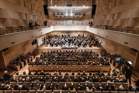 The school’s new 12m Euro concert and performance centre