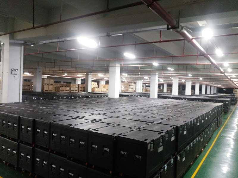 Absen’s new warehouse has the capacity to hold twice the amount of stock than the current one