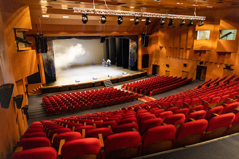 The concert hall in the Cultural and Business Centre in Salekhard