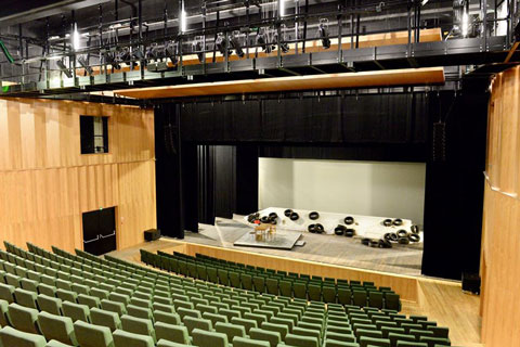 The recently opened Leietheater in Deinze town centre