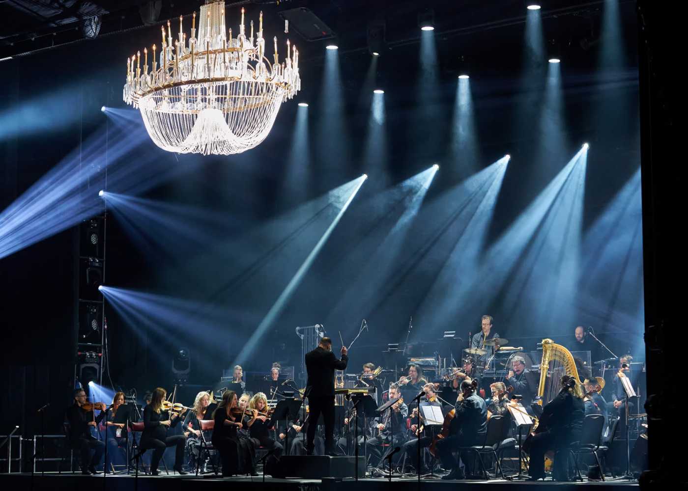 The new production features 20 singers and a 40-musician orchestra