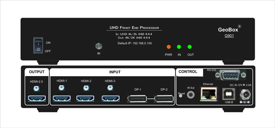 The G901 video processor