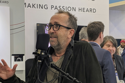 Jim Ebdon describes working with the Austrian Audio OC818 at NAMM 2020