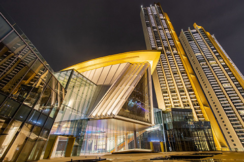 The IconSiam complex is one of the largest retail outlets in Asia