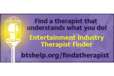The Entertainment Industry Therapist Finder has been developed in response to an industry survey