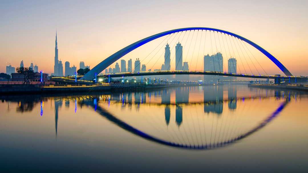 Tolerance Bridge is the first clear span suspension bridge in the Middle East